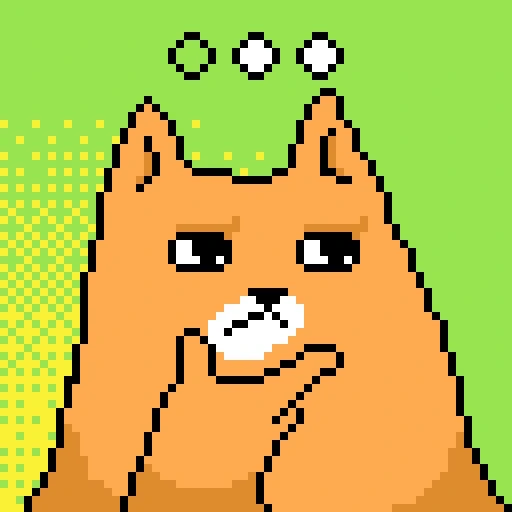 🤔 Стикер «Pixel Cat» для Telegram