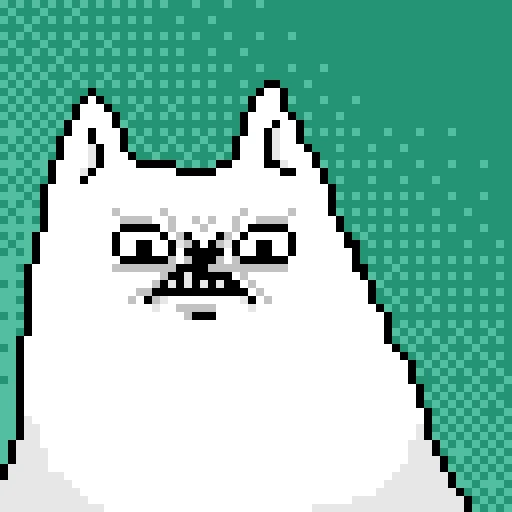 😧 Стикер «Pixel Cat» для Telegram