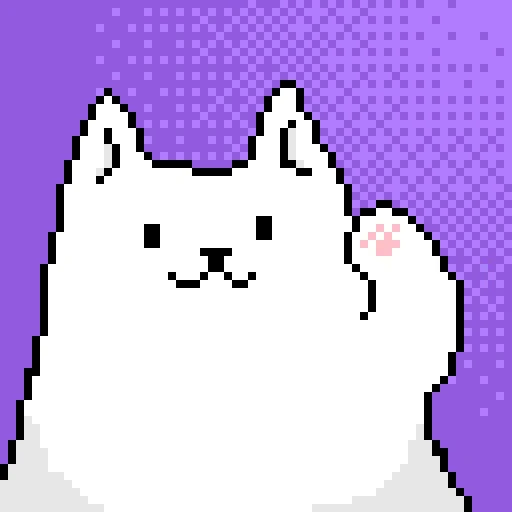 👋 Стикер «Pixel Cat» для Telegram