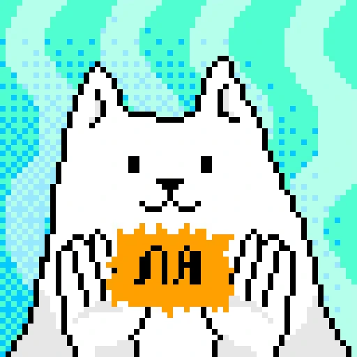🥵 Стикер «Pixel Cat» для Telegram