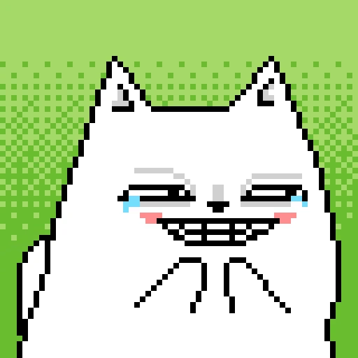 😅 Стикер «Pixel Cat» для Telegram