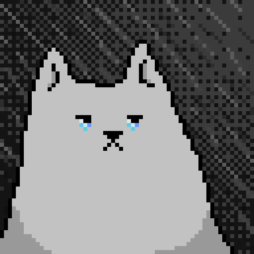 😢 Стикер «Pixel Cat» для Telegram