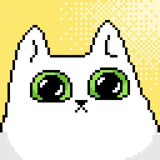 🥺 Стикер «Pixel Cat» для Telegram