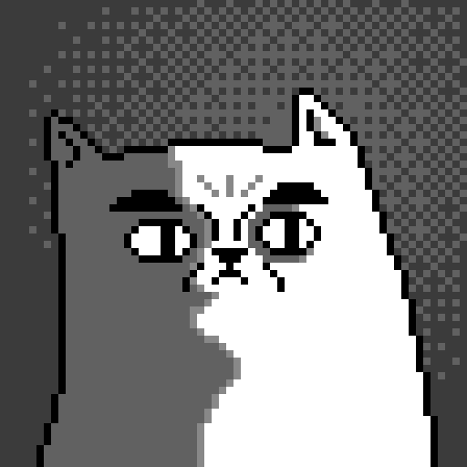 😶 Стикер «Pixel Cat» для Telegram