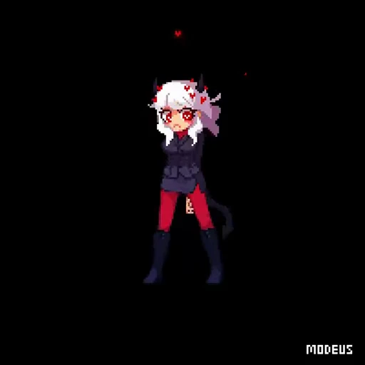 🥵 Стикер «Pixel Chan» для Telegram