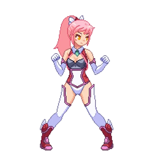 😏 Стикер «Pixel Chan» для Telegram