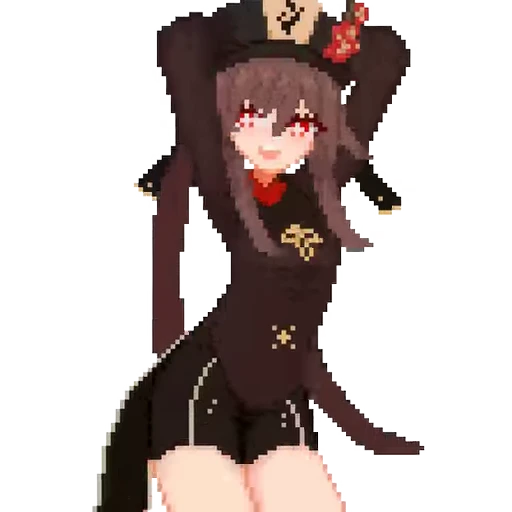 😘 Стикер «Pixel Chan» для Telegram