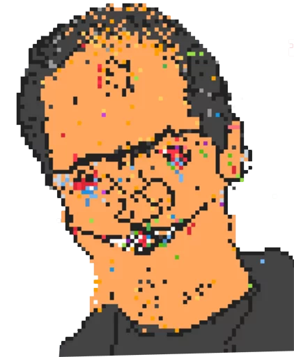 😈 Стикер «Дуров Pixel Battle» для Telegram