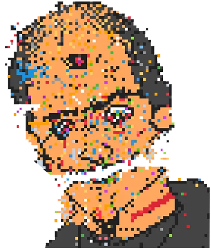 😀 Стикер «Дуров Pixel Battle» для Telegram