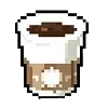 Стикер 5 🌸 Pixel emoji - пиксельные