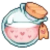 Стикер 28 🌸 Pixel emoji - пиксельные