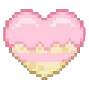 Стикер 14 🌸 Pixel emoji - пиксельные