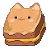 Стикер 9 🌸 Pixel emoji - пиксельные