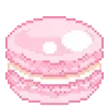 Стикер 6 🌸 Pixel emoji - пиксельные