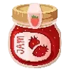 Стикер 18 🌸 Pixel emoji - пиксельные