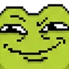 😏 Эмодзи «meme pixel frog» для Telegram