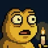 🫪 Эмодзи «meme pixel frog» для Telegram