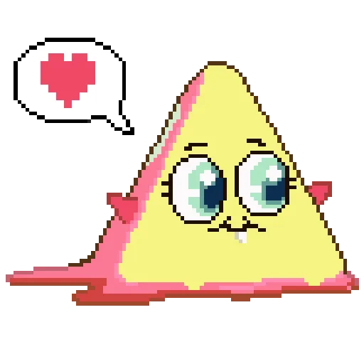 Стикерпак Pixel hearts для Telegram