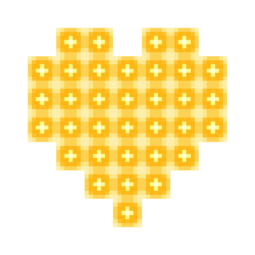 ⚠️ Стикер «Pixel hearts» для Telegram