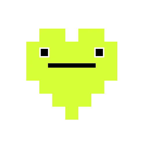 😐 Стикер «Pixel hearts» для Telegram