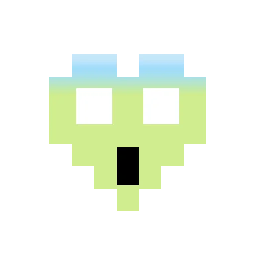 😱 Стикер «Pixel hearts» для Telegram