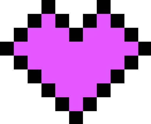 ❤️ Стикер «Pixel Love» для Telegram