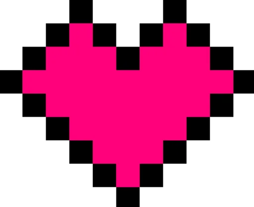 ❤️ Стикер «Pixel Love» для Telegram