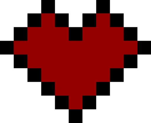 ❤️ Стикер «Pixel Love» для Telegram