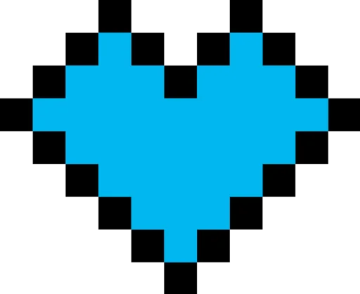 ❤️ Стикер «Pixel Love» для Telegram