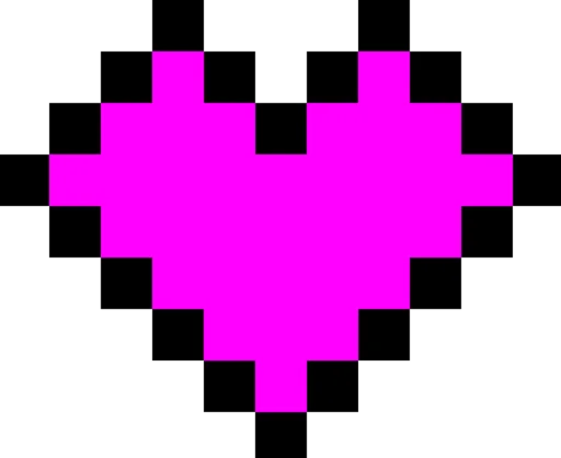 ❤️ Стикер «Pixel Love» для Telegram