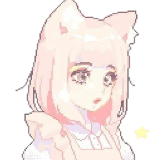 😺 Стикер «Pixel Milk» для Telegram