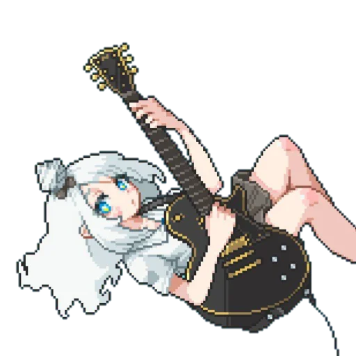 🎸 Стикер «Pixel Milk» для Telegram
