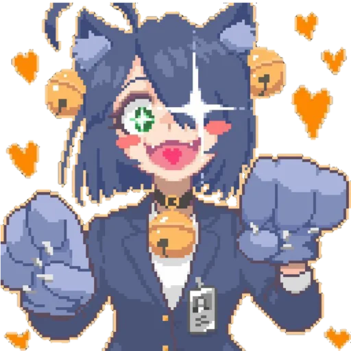 😜 Стикер «Pixel Milk» для Telegram