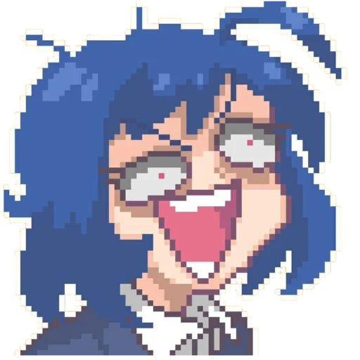 🤡 Стикер «Pixel Milk» для Telegram