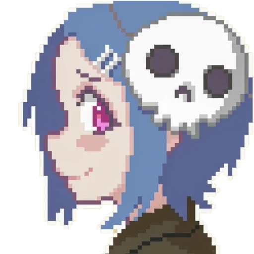 🙂 Стикер «Pixel Milk» для Telegram