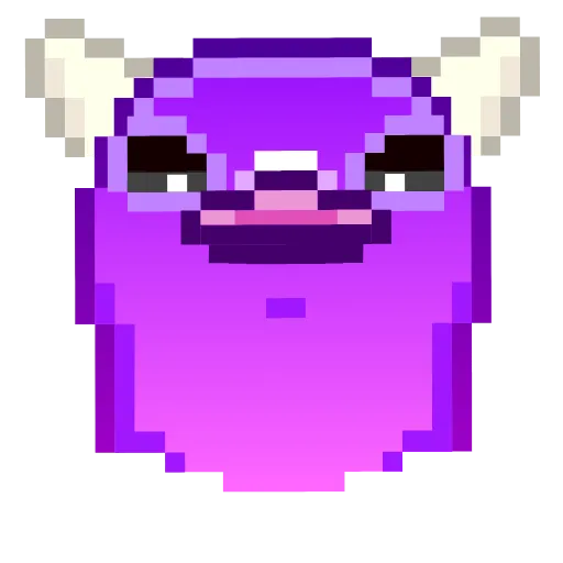 😈 Стикер «Pixel Pigeon Emoji» для Telegram