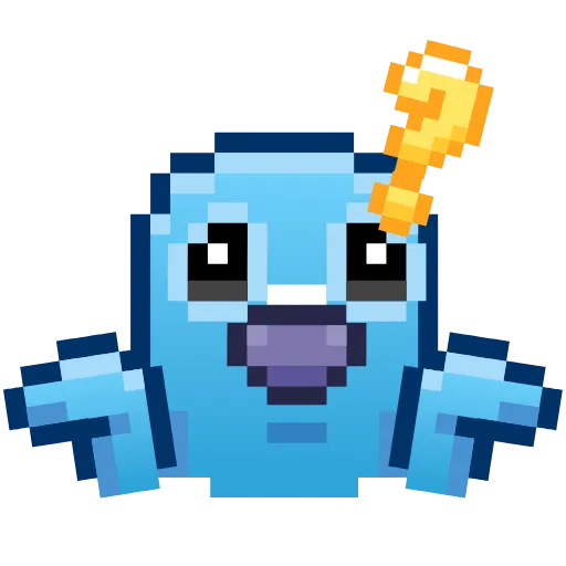 🤷‍♂ Стикер «Pixel Pigeon Emoji» для Telegram