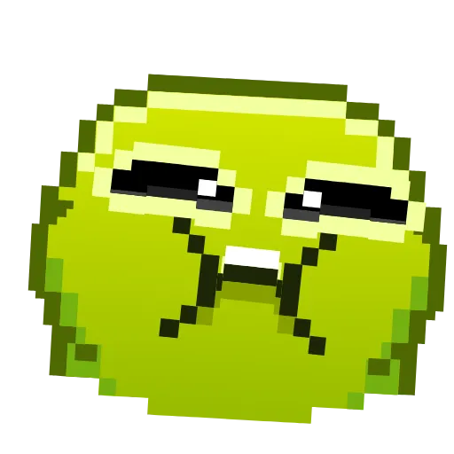 🤢 Стикер «Pixel Pigeon Emoji» для Telegram