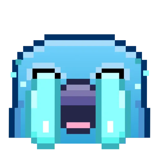 😭 Стикер «Pixel Pigeon Emoji» для Telegram