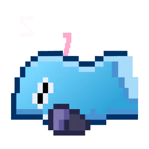 😴 Стикер «Pixel Pigeon Emoji» для Telegram