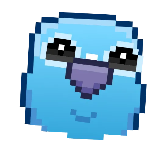 🥰 Стикер «Pixel Pigeon Emoji» для Telegram