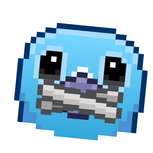 🤐 Стикер «Pixel Pigeon Emoji» для Telegram