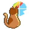 Стикер 10 pixel random 1