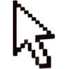 Стикер 25 Pixels - пиксельные эмодзи