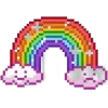 Стикер 30 Pixels - пиксельные эмодзи