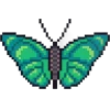 Стикер 36 Pixels - пиксельные эмодзи