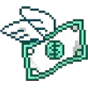 Стикер 35 Pixels - пиксельные эмодзи