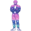 Стикер 39 Pixel Space Game