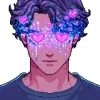 Стикер 23 Pixel Space Game