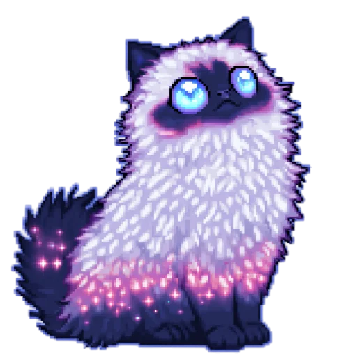 🐱 Стикер «pixel space game» для Telegram